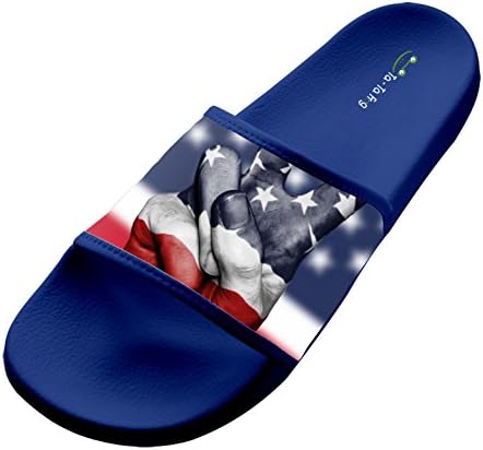 UIJ JJAA Puerto Rico Fashion Slide Sandals Indoor &amp; Outdoor Slippers 15 D(M) US