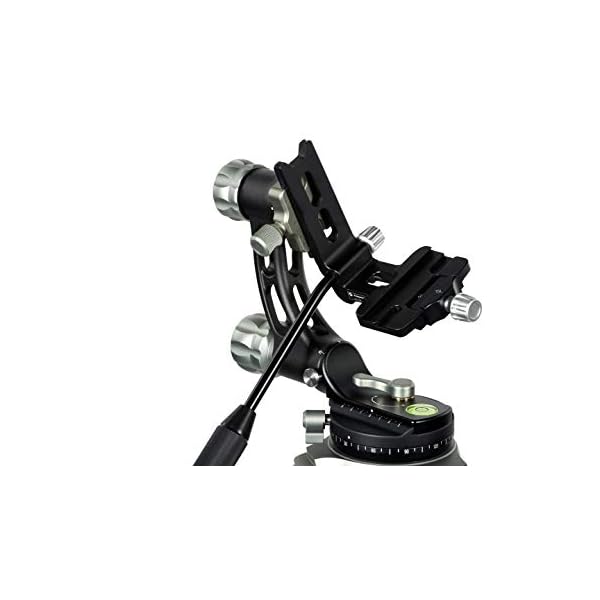 Rollei Lion Rock Gimbal – Carbon Stativ mit 30 kg Tragkraft, ideal für Astro – Vogel – und Sport-Fotografie,für… – Bild 4