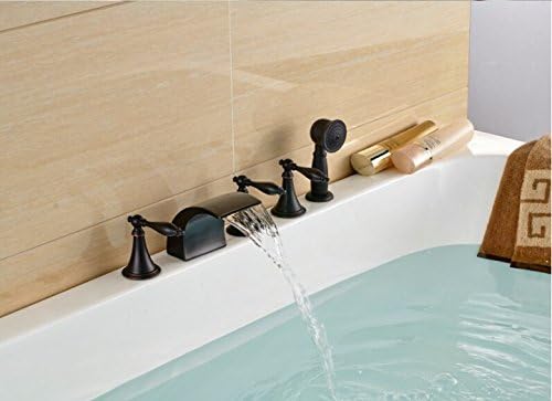 Amazon Com Gowe New Led Oil Rubbed Bronze Bathroom Tub Faucet