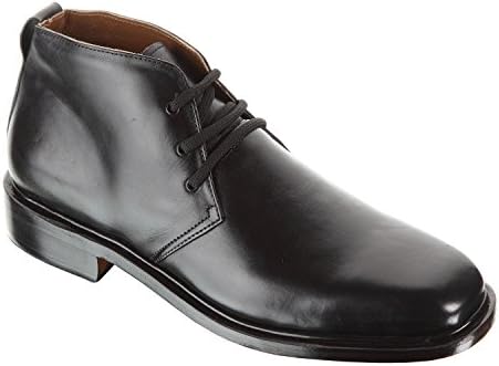 Handmade Damen Frost Drake Square toe design high quality leather Mens Shoes, Color Black, Size US10