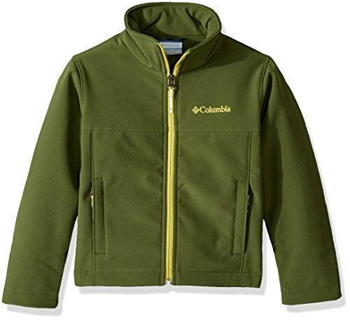 Columbia Big Boys' Ascender Softshell Jacket, Pesto, X-Large