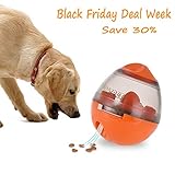 DADYPET Treat Ball, Interactive Dog Toys Treat Dispenser, IQ Ball Dog Puzzle Toys for Puppy, Small to Medium Cats, Dogs, and Pets