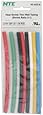 NTE Heat Shrink 2:1 Assorted Colors 3/16 x 6 10 Pcs.