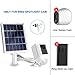 Skylety Solar Panel with Security Wall Mount Compatible with Ring Spotlight Cam Only, 5 m/ 16.4 ft Cable with Barrel Connector, 5 V/ 3.5 W (Max) Output, Without CAM, White