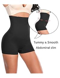 SEXYWG - Pantalones cortos para mujer con mangas y control de barriga