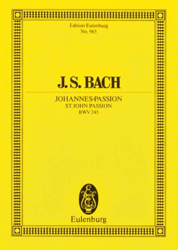 St John Passion BWV 245