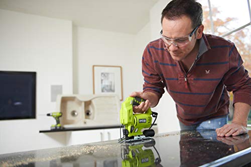 Ryobi Stichsäge RJS720-G (500 Watt, Hubläge 19 mm, ergonomisches Design, Säge mit Führungshilfeinkl. 1 Sägeblatt… – Bild 6