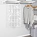 Richards Clear Vinyl Shoe Caddy with Hanger,12 Pocket