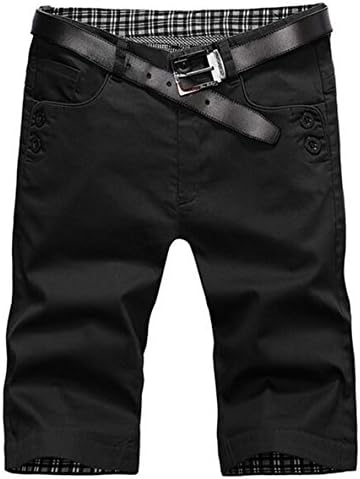 Buytop Men's Chino Short Cotton Flat Front Short