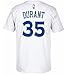 Kevin Durant Golden State Warriors #35 NBA Youth Player T-Shirt White