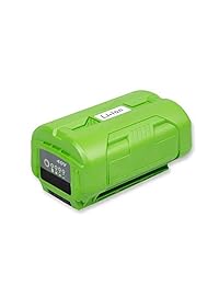 LiBatter Powerful 40V Battery 4Ah 160Wh Compatible with Ryobi 40V Tools OP4015 OP4026 OP40201 OP40261 OP4030 OP40301 OP4040 OP40401 OP4050 OP40501 OP40601(Green)