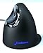 Evoluent Vertical Mouse 4 Right Hand (VM4R) - Ergonomic USB Wired Mouse for Laptop and PC with Jestik Microfiber Cloth (Regular Size) Black
