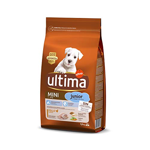 Ultima Comida Seca con Pollo para Perros Mini Junior, 1.5kg