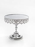 Opulent Treasures Shiny Crown 12 inch Round Metal