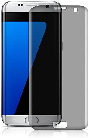 Samsung Galaxy S7 Edge Privacy Screen Protector Tempered Glass, VIEE Scratch-Resistant Anti-Spy Tempered Glass Screen Shield for Samsung Galaxy S7 Edge [3D Full Coverage][9H Hardness] (Transparent)