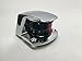 MARINE BOAT NAVIGATION RED GREEN CHROME PLATED HOUSING BI-COLOR BOW LIGHT BULB