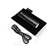 Portable Charger Stalion Saver C3 Power Bank External Battery for Apple iPhone 6s 7 Plus Samsung Galaxy S7 S6 Edge+ Smartphones (3200mAh Jet Black)