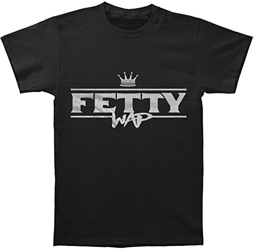 Fetty Wap Men's Fetty Logo T-shirt Small Black