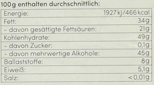 Birkengold Birkenzucker Zartbitter Schokolade, 3er Pack (3 x 100 g) – Bild 6