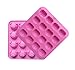 Babycola's Mum 2Pcs Pig Molds, Silicone Mold for Chocolate, Sweet Moulds Tray Candy Cookie Cake Topper Jelly Baking Ice Molds, Soap Etc