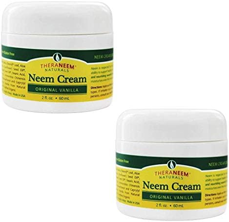 Theraneem Naturals Original Organix South 2 Ounce Cream Vanilla (Pack of 2)