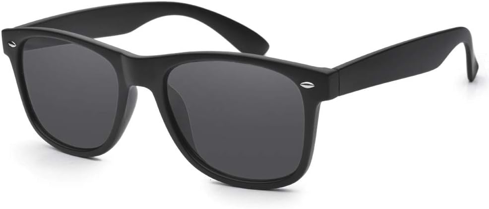 Jcerki Polarizing Nearsighted Sunglasses Tinted Gray -0.50 Strengths Men Women Myopia Distance Glasses **These Are Not Reading Glasses**
