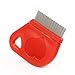 Tear Stain Remover Combs Flea Combs For Dogs, Gently and Effectively Removes Crust, Mucus, and Stains with Smooth Stainless Tooth, Pack of 2.