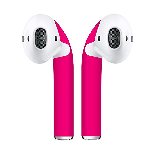 Airpod Skins Protective Wraps â€“ Minimal Stylish Covers to Customize & Protect your Apple AirPods (Pink)