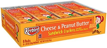 Keebler Cheese and Peanut Butter Sandwich Crackers