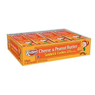 UPC 030100473244 product image for Keebler Cheese and Peanut Butter Sandwich Crackers, Single Serve, 1.38 oz Packag | upcitemdb.com