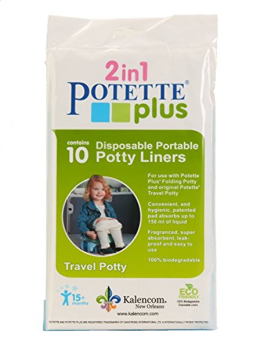 1 Potette+Travel+Potty+10+Pack+Liners