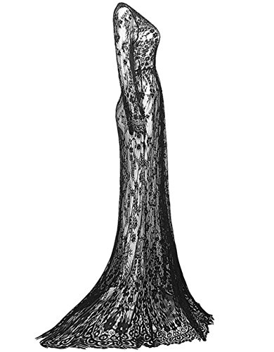 Yomoko Sexy Deep V-Neck Long Sleeve Lace Beach Dress - Want It All Yomoko Sexy Deep V-Neck Long Sleeve Lace Beach Dress - Want It All