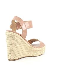Steve Madden Santorini Sandalias de plataforma casuales con puntera abierta para mujer