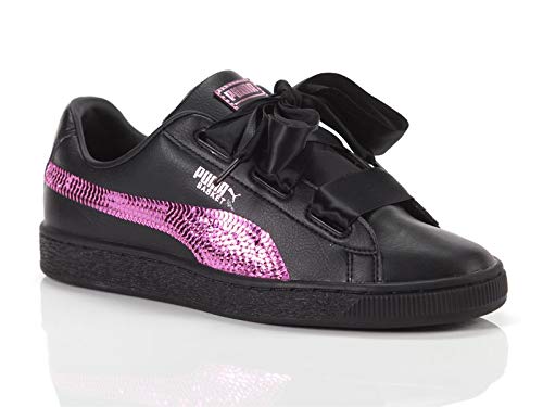 puma basket heart bling jr