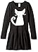 Gymboree Girls' Flared Skirt Graphic Dress