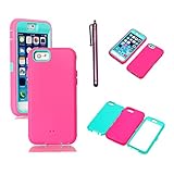 iPhone 6 Case, MOKOU 3 in 1 Hybrid High Impact Armor Defender Case Covers for iphone6 4.7Inch