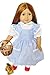 DollsHobbiesNmore Halloween Dorothy Outfit Compatible with 18 Inch American Girl Dolls