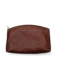 BAGGU Leather Clutch - Molasses