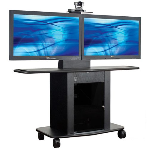 Corporate Tall Video Conferencing Stand Size: Large