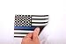 Magnet Me Up Thin Blue Line American Flag Magnet Decal, 4x6 Inch, Heavy-Duty Automotive Magnet for Car, Truck, SUV, Show Your Support for Police and Law Enforcement Officers, Made in The USA