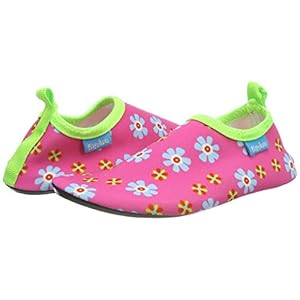 Playshoes Barfuß Badeslipper Aqua-Schuhe, Pink Blumen, 26/27 EU 21 Schnorchelmasken Schützt sicher vor heißem Sand und spitzen Steinen
Muster: Blumen allover
Schnell trocknendes Mate