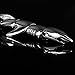 Goth Punk Novelty Stainless Steel Shark Design Bracelet Unisex Wristband Gift