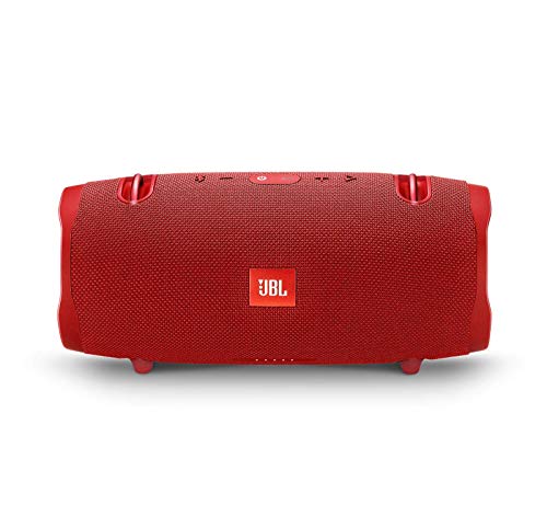 JBL Xtreme 2 Portable Waterproof Wireless Bluetooth Speaker – Red (Renewed)