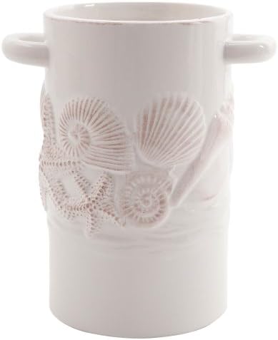 Coastal Home Shell Utensil Crock One Size