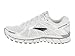 Brooks Women's Adrenaline GTS 17 White/Silver Running Shoe 8.5 Women US