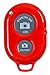 Bluetooth Wireless Remote Control Camera Shutter Release Self Timer for IOS Android Smartphone Tablet Iphone 5 5s 5c 4s 4, Ipad 5 4 3 Ipad Air Mini, Sony Xperia, HTC New One and X, Samsung Galaxy S3 S4 S5 Note 1 2 3 Galaxay Tab 2 Note8 10.1, Google Nexus 4 5 7 & all Bluetooth Compatible Products (Red)