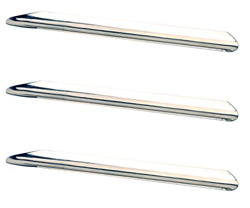 6.5" Scoop Spatula (Pick Scoop) - Eisco Labs- Stainless Steel, Pack of 3