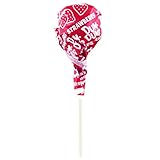 Red Dum Dums Color Party - Strawberry Flavored - 75 Count Bag - 12.8 ounces - Includes Free How To Build a Candy Buffet Guide