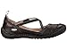 Jambu Women's Blossom Encore Flat, Black Earth, 8 M US