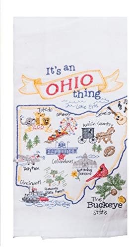 Kay Dee F2222 Designs St Thing Ohio Emb F S Dish Towel 17 5 X 28 Various Buy Online At Best Price In Uae Amazon Ae